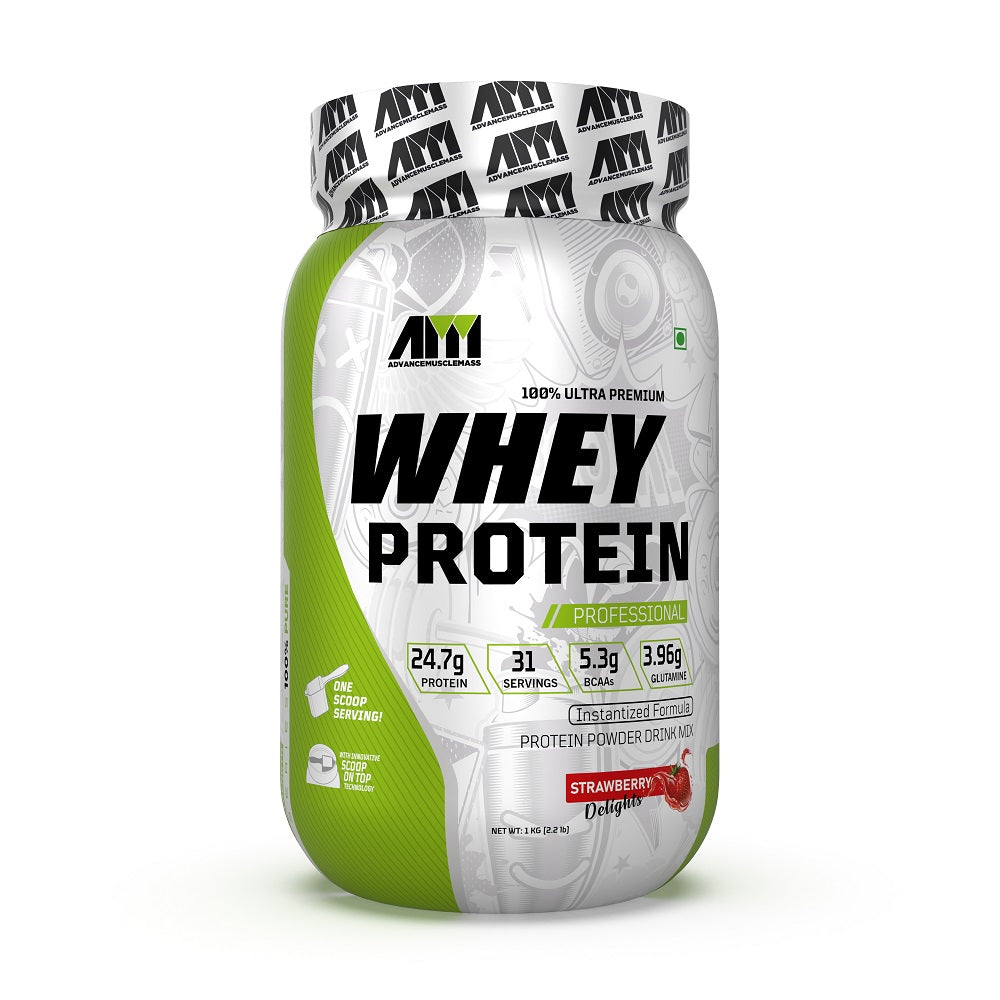 Advance MuscleMass Whey Protein Concentrate and Isolate with Enzyme Blend